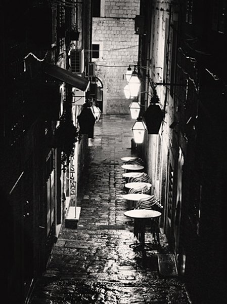 Empty Tables, Dubrovnik 