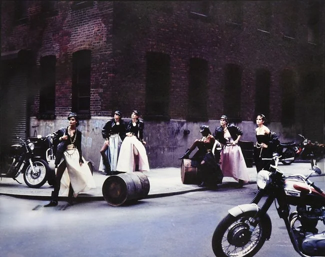 Helena Christensen, Stephanie Seymour, Karen Mulder, Naomi Campbell, Claudia Schiffer, Cindy Crawford, for Vogue 