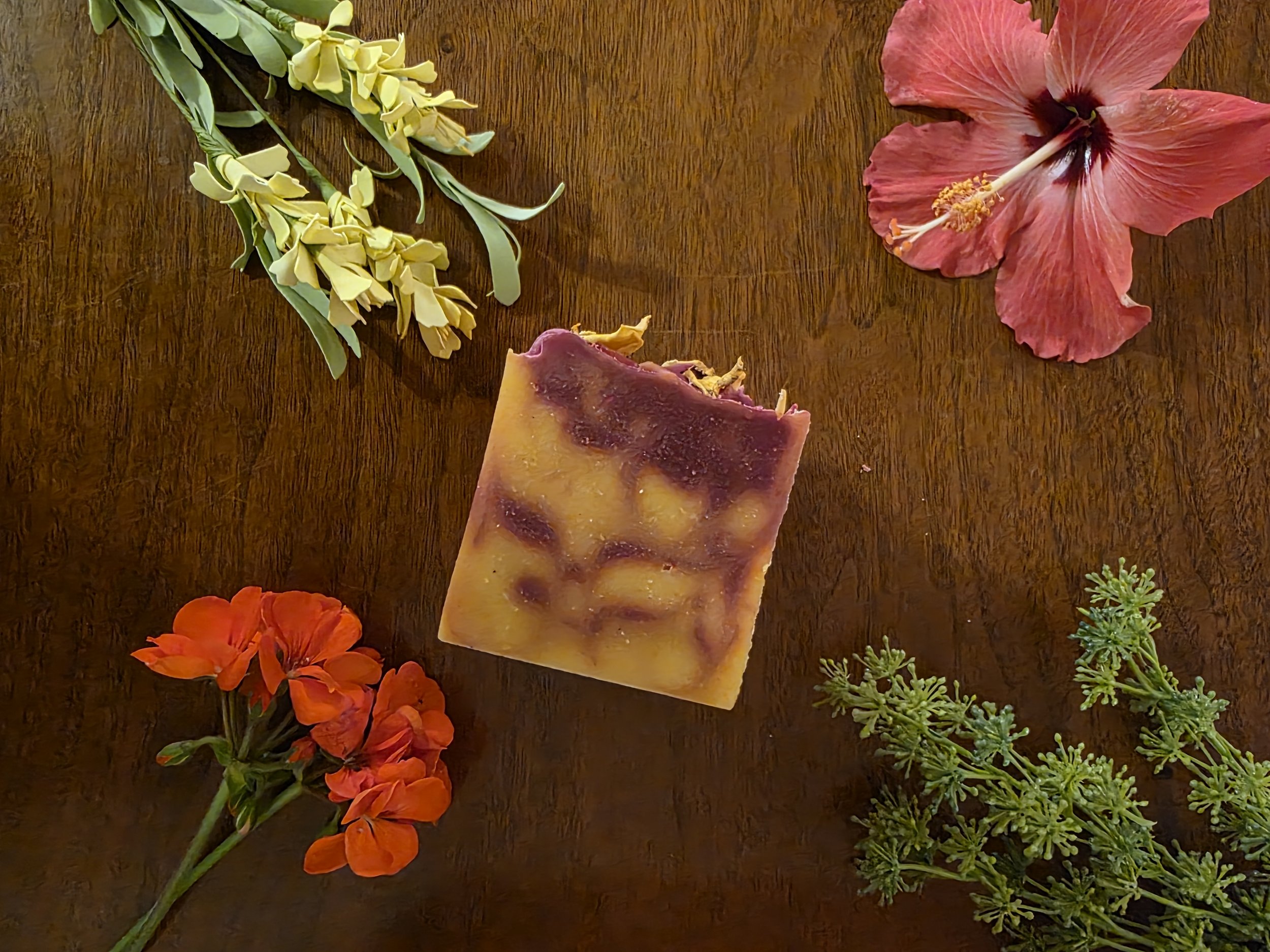 Hibiscus Orange Soap