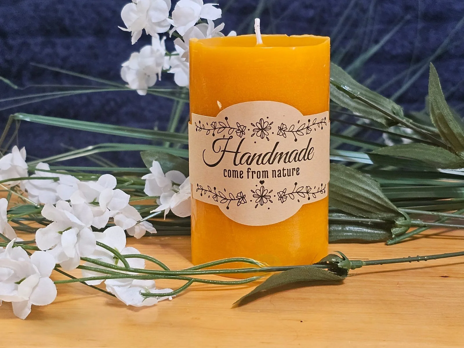 Honeysuckle Pillar Candle