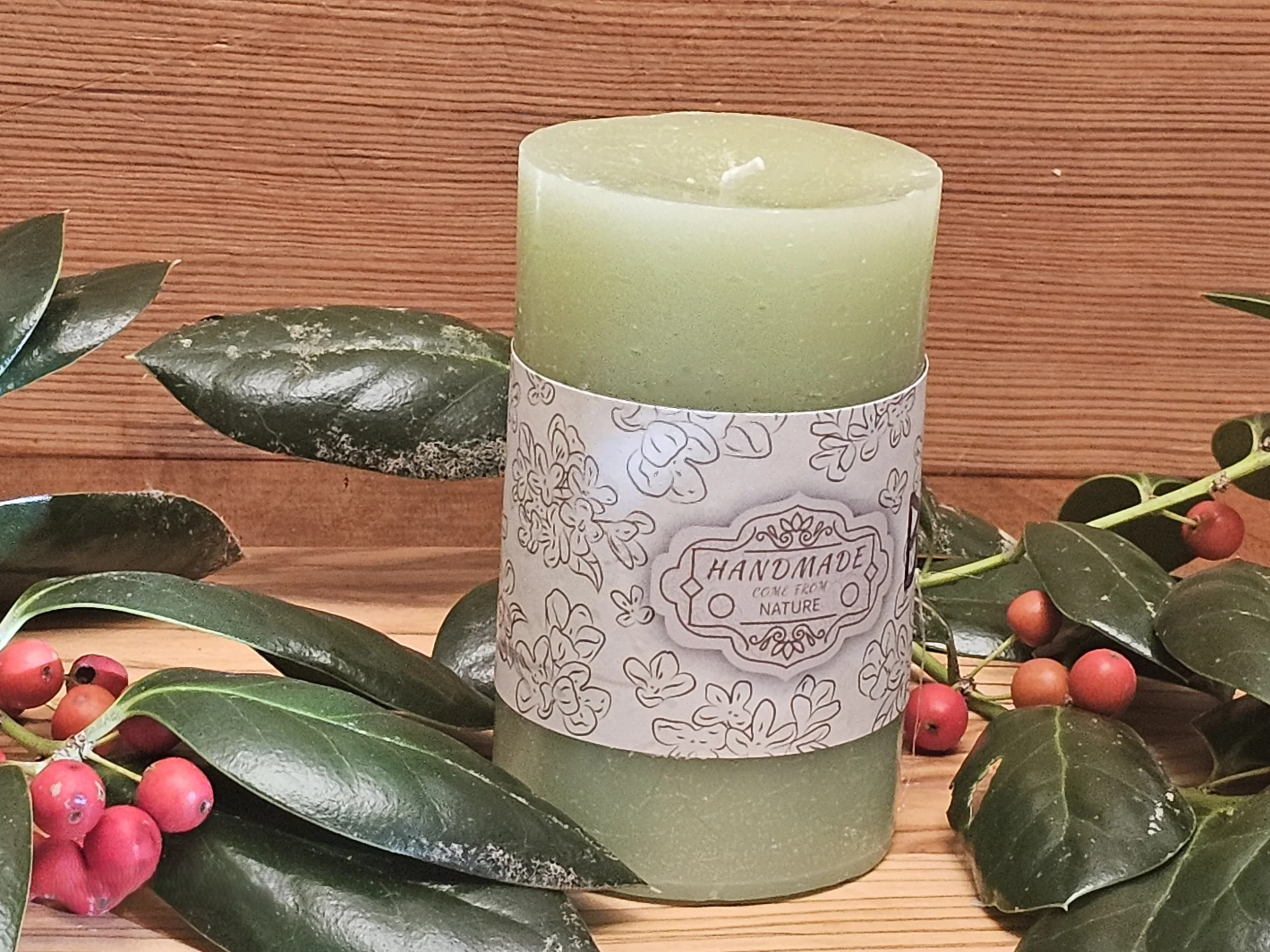 Bayberry Pillar Candle