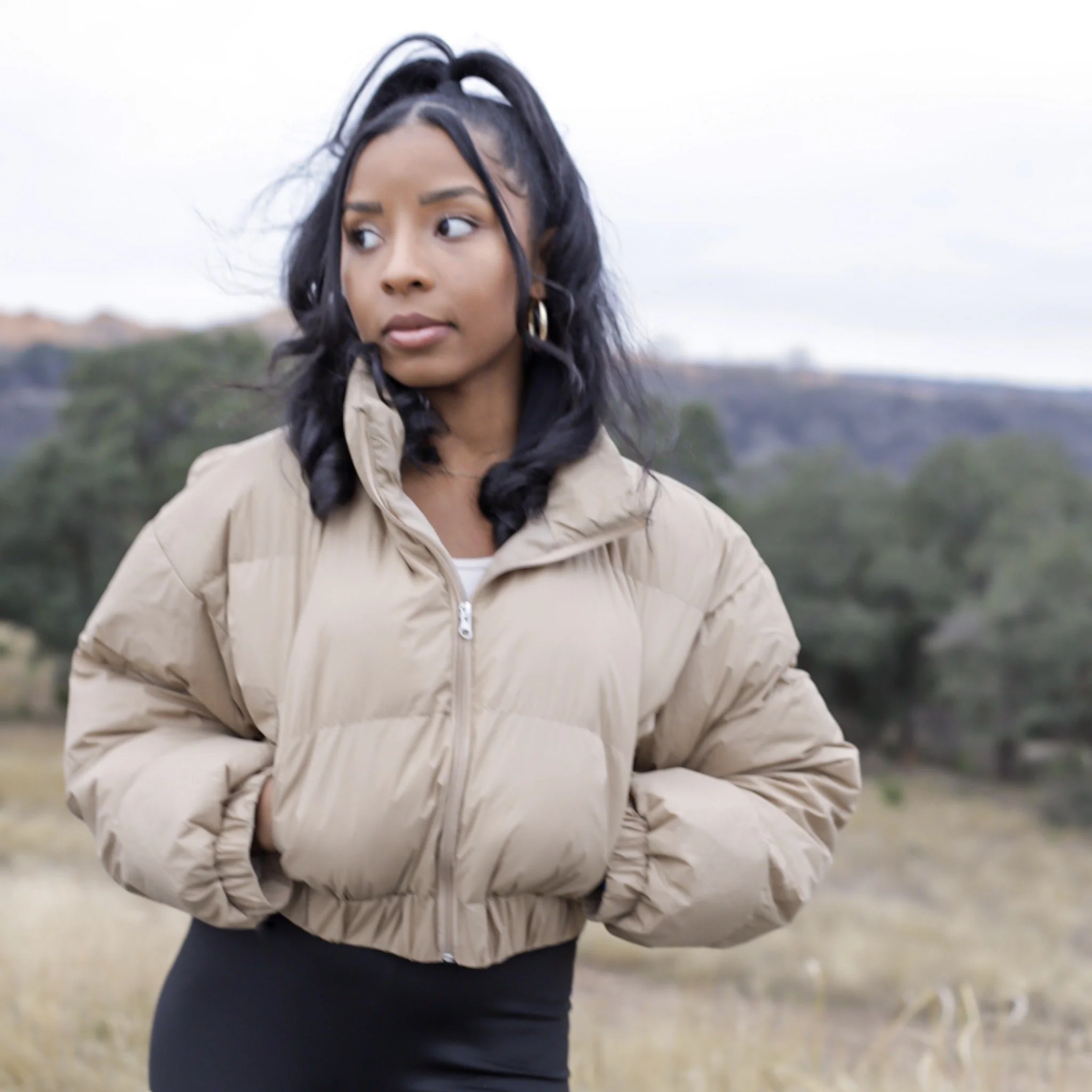 My fave puffer jackets to complete a cute winter outfit!