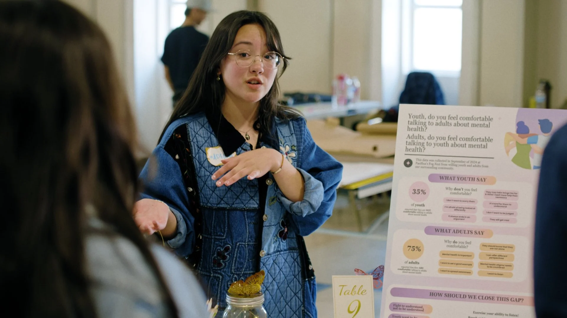 Youth presents at the BTC Summit