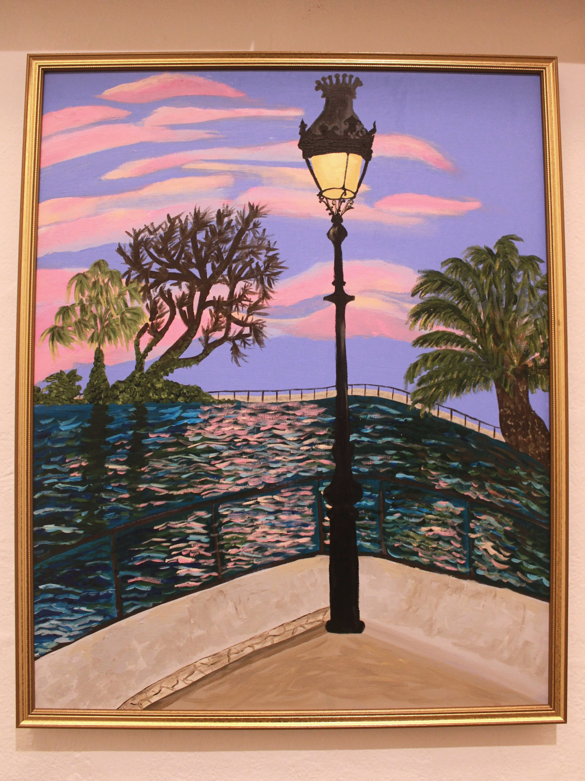 Parc de la Ciutadella (Barcelona, Spain), 2025, 
24 x 30, acrylic on canvas