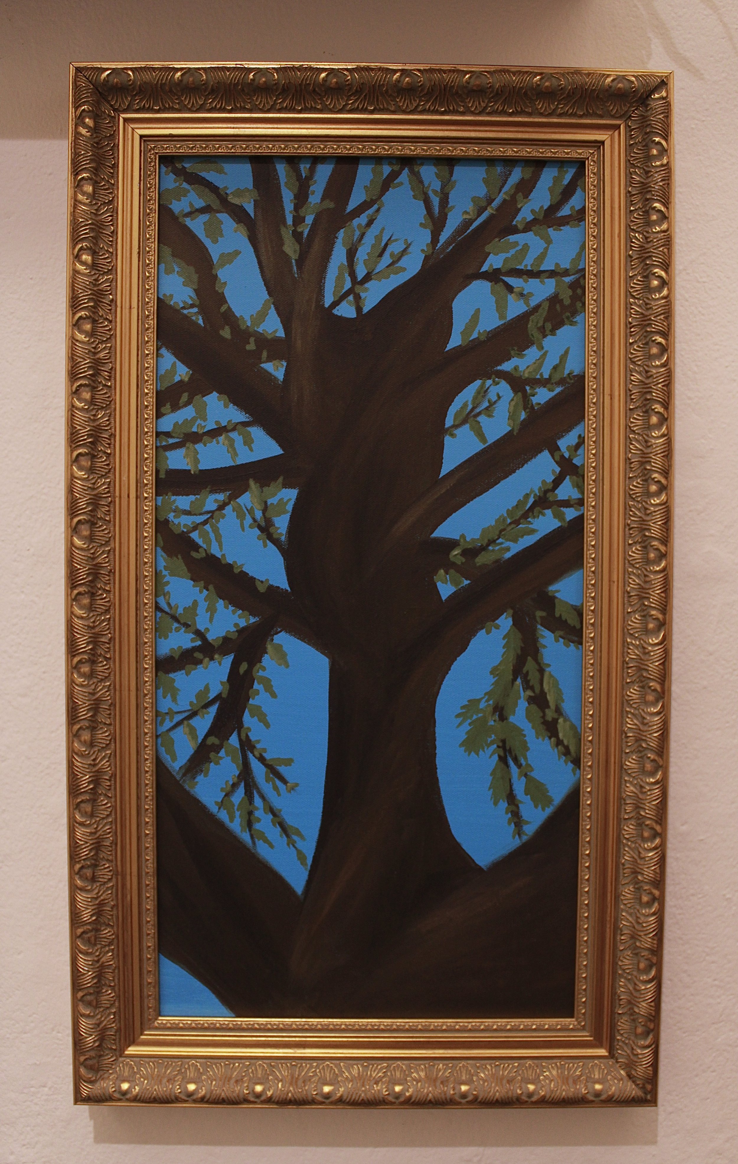 Your Perspective (Walnut Creek, California), 2025, 12 x 24, acrylic on canvas