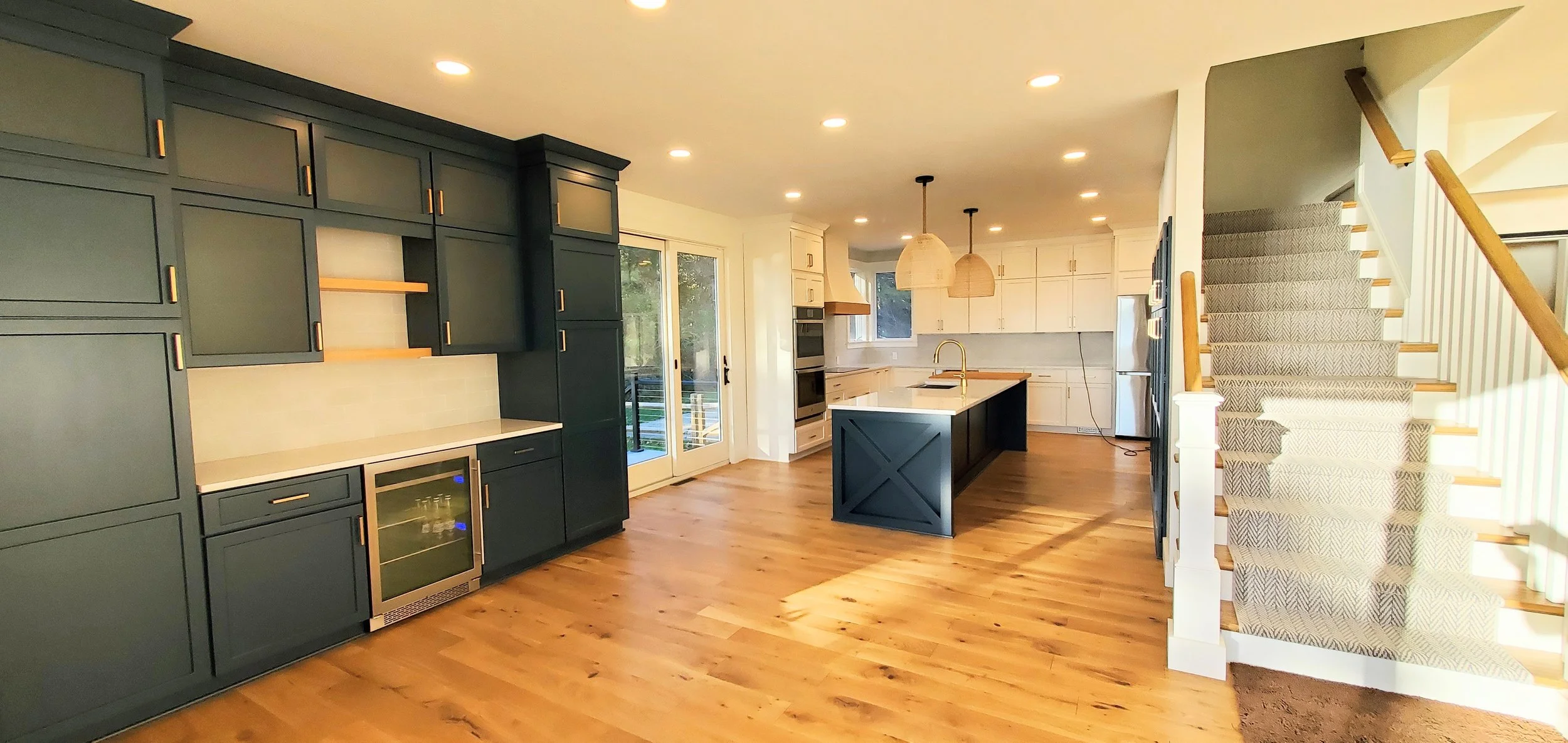 JBH Clay Bank Coffee Bar Kitchen Staircase.jpg