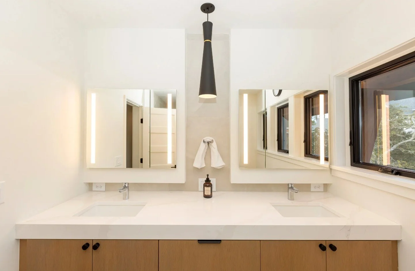 OBX Corolla Primary Bath Custom Cabinetry