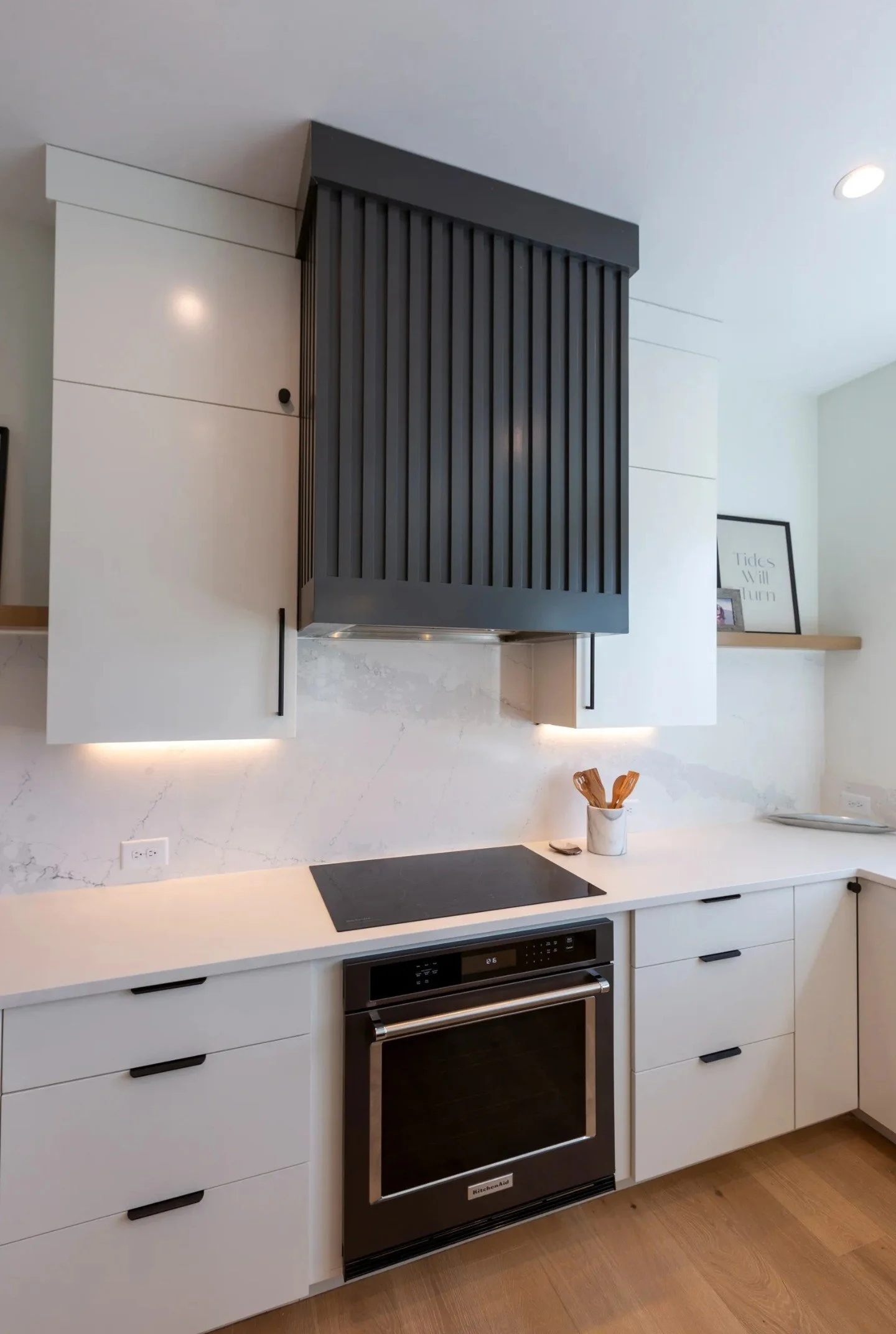 OBX Corolla Kitchen Custom Cabinetry & Hood