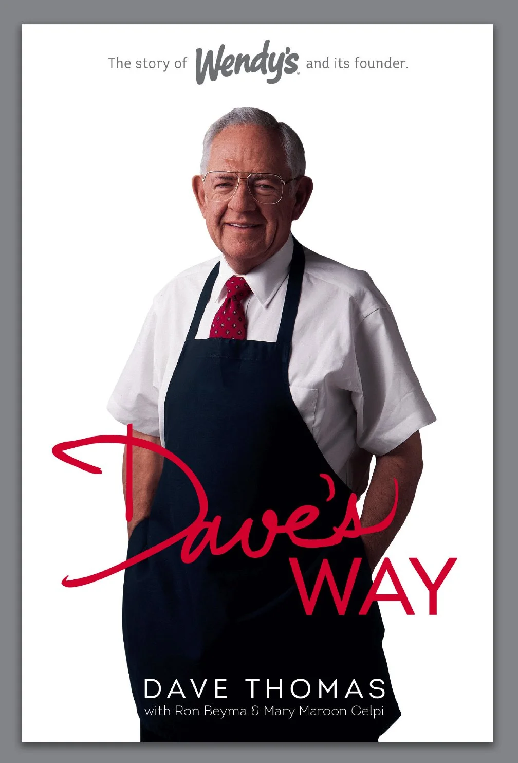 Book cover of Dave's autobiography, Dave's Way