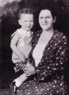 Dave Thomas with his Grandma Minnie