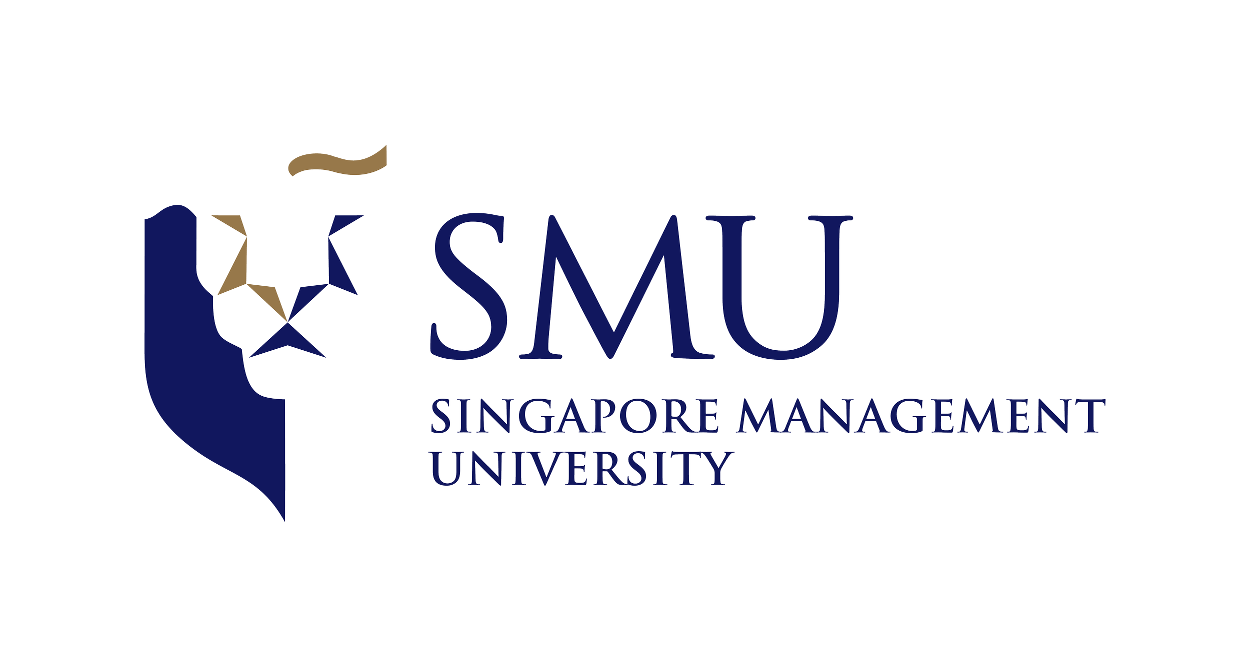 Logo of Singapore Management University featuring a stylized hand holding a star and the text "SMU Singapore Management University".