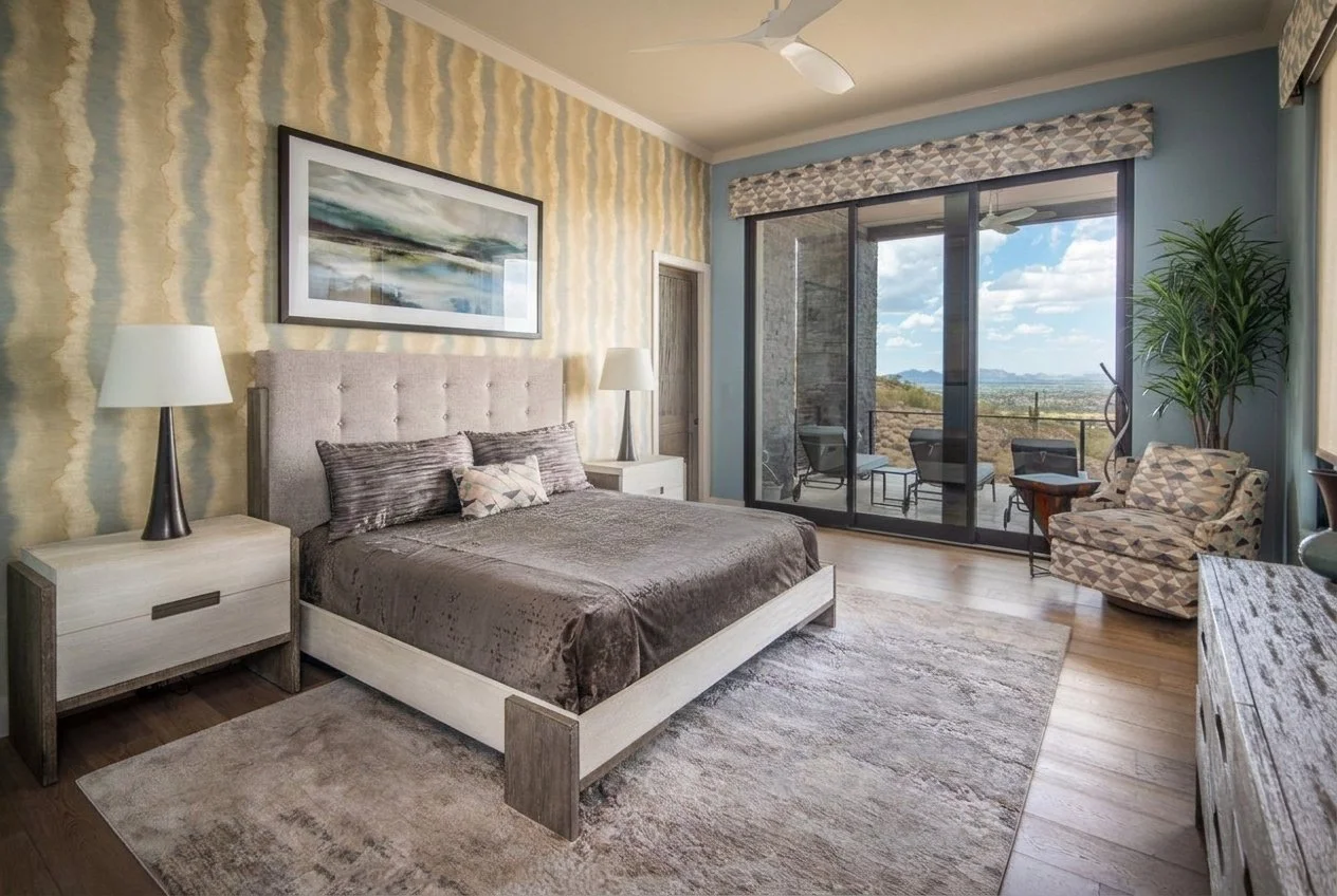 Fountain Hills Arizona Desert Contemporary Primary Bedroom