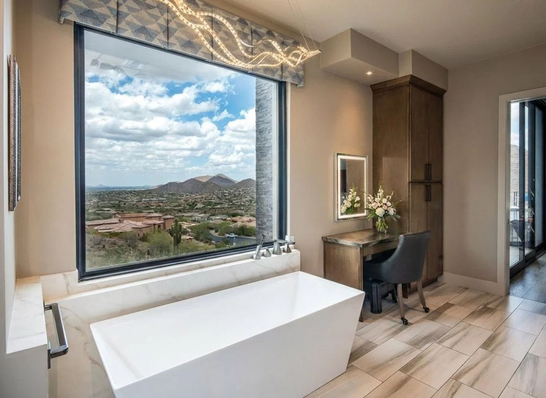 Fountain Hills Arizona Desert Contemporary Primary Bathroom 