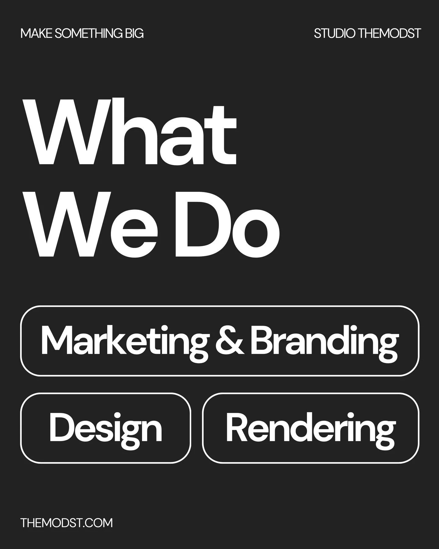 Design. Visualization. Motion.
Bringing ideas to life through high-end renderings and cinematic visuals.

📩 info@themodst.com

📞 949-665-5395