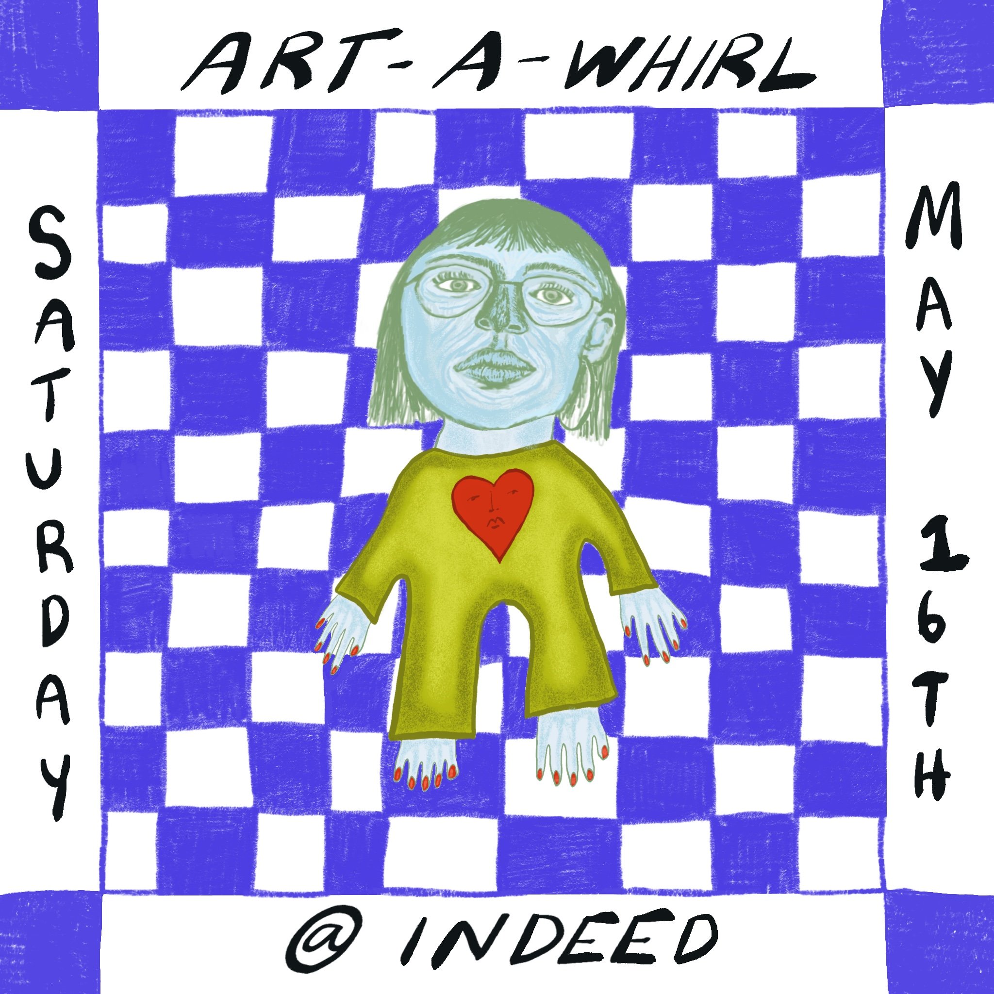 Art-A-Whirl Market Poster