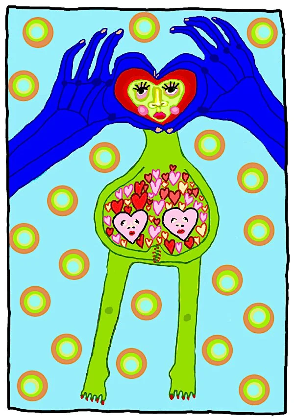 If you hold your heart it grows