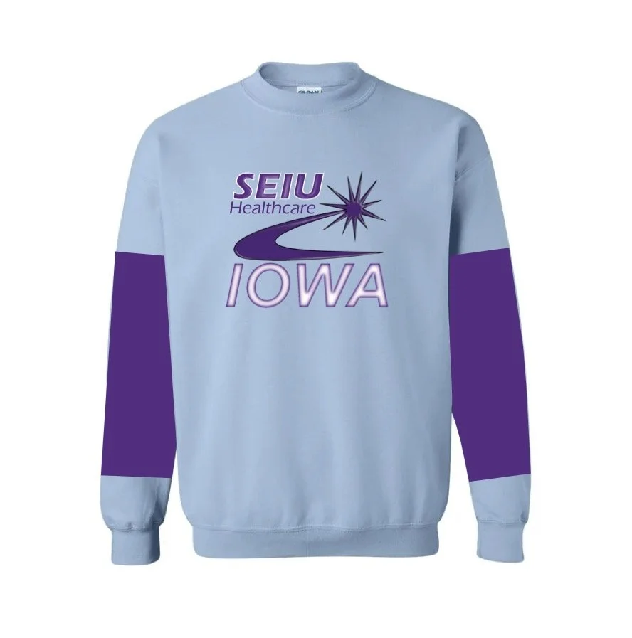 SEIU Iowa 80's Throwback Design 