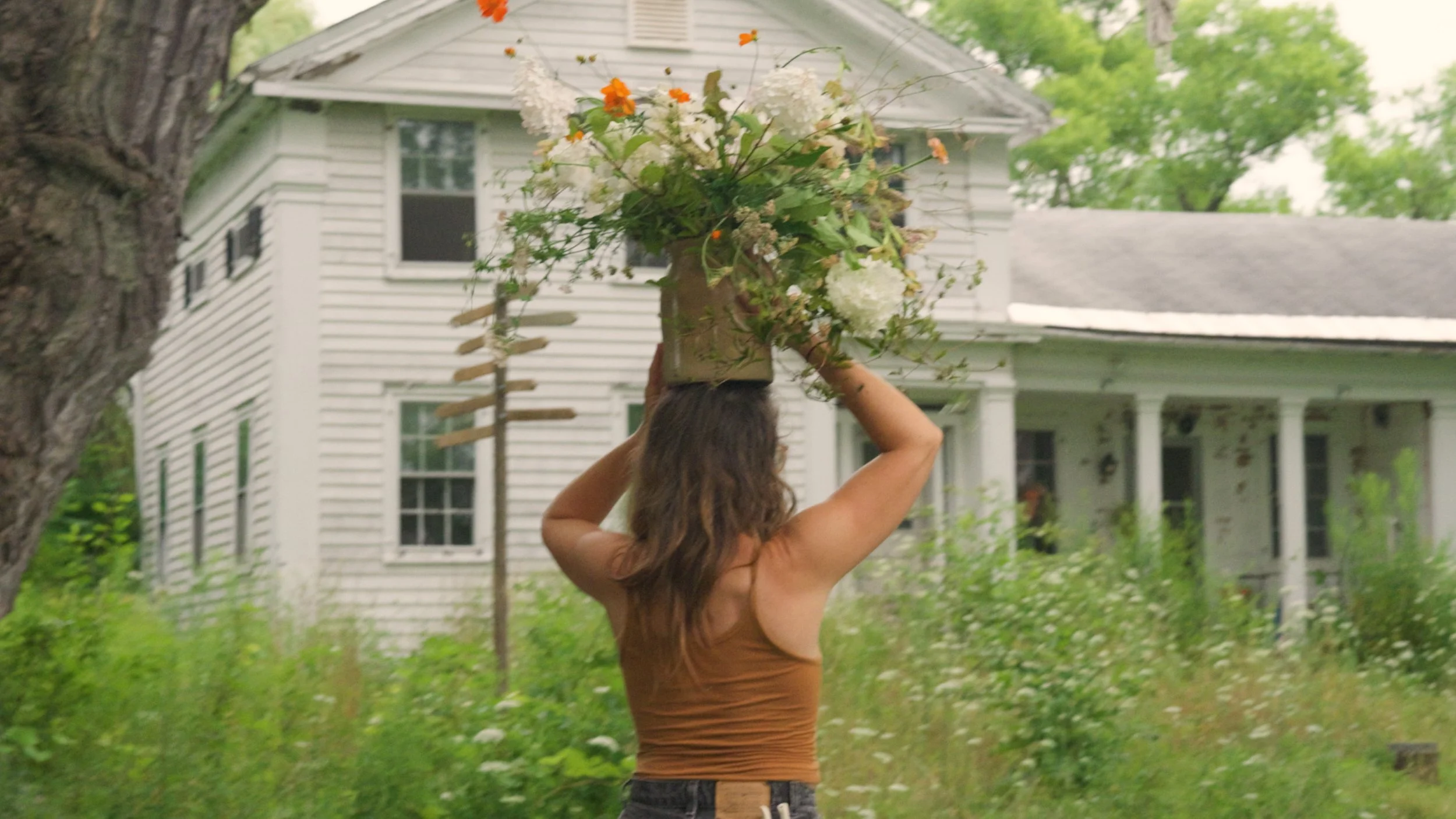Late Summer Frothy Nude Flowers