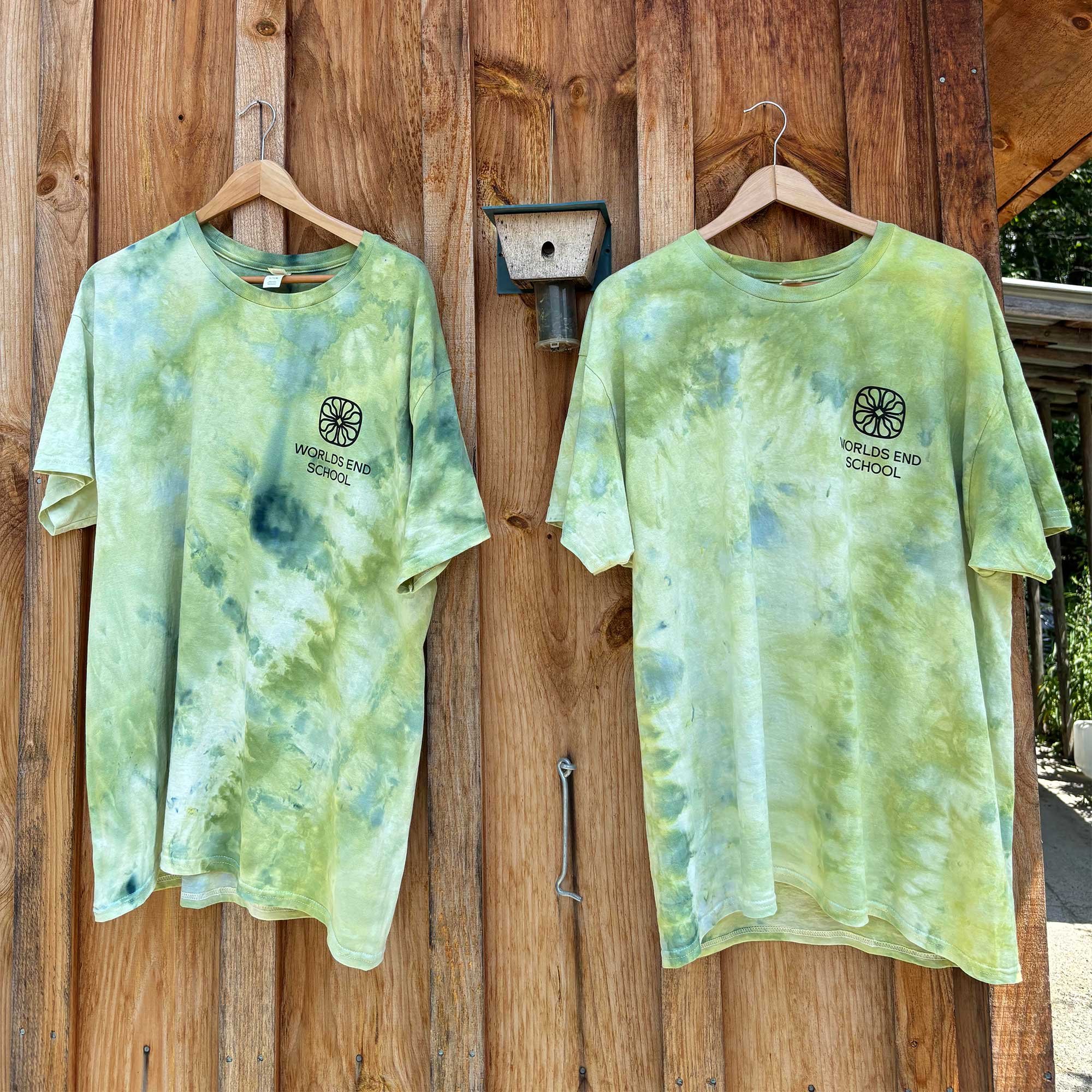 ice dye SUPERNATURE 7 tshirt