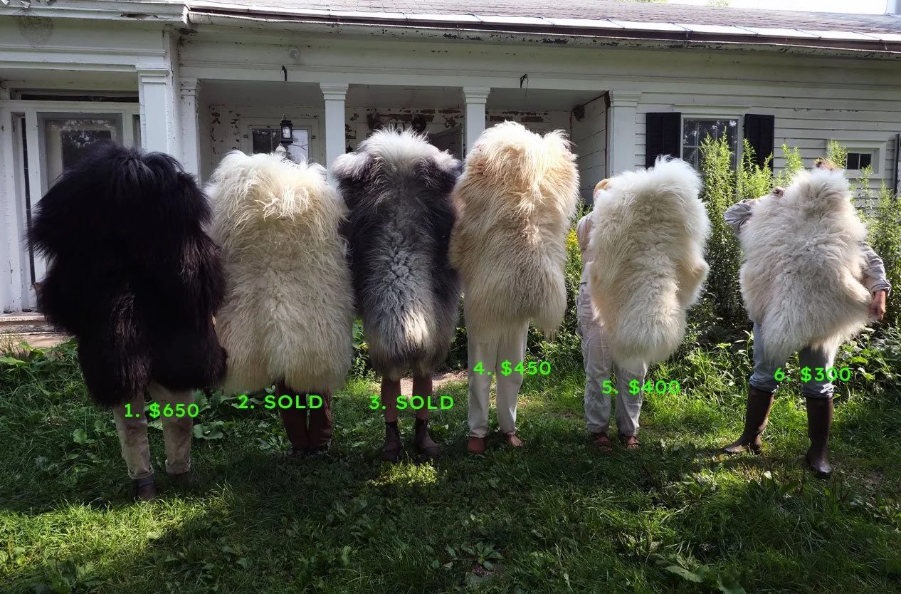 Worlds End Icelandic Sheepskin Pelts