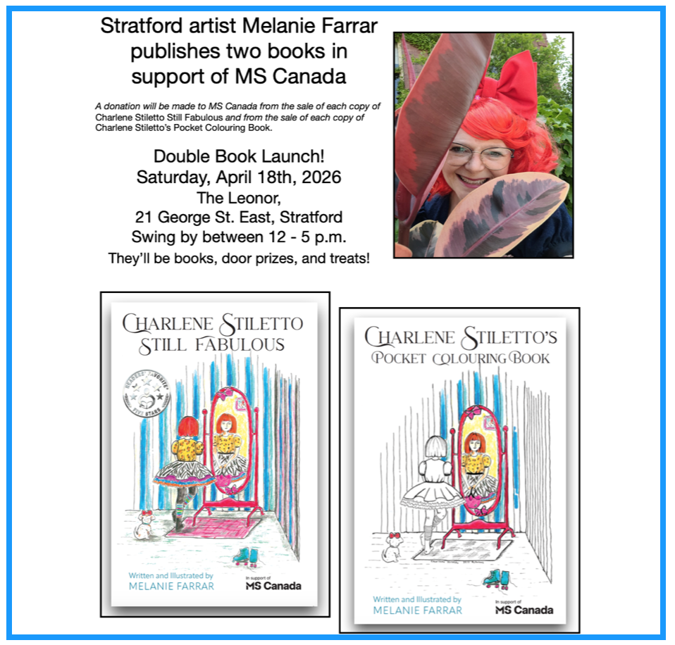Melanie Farrar DOUBLE book launch!