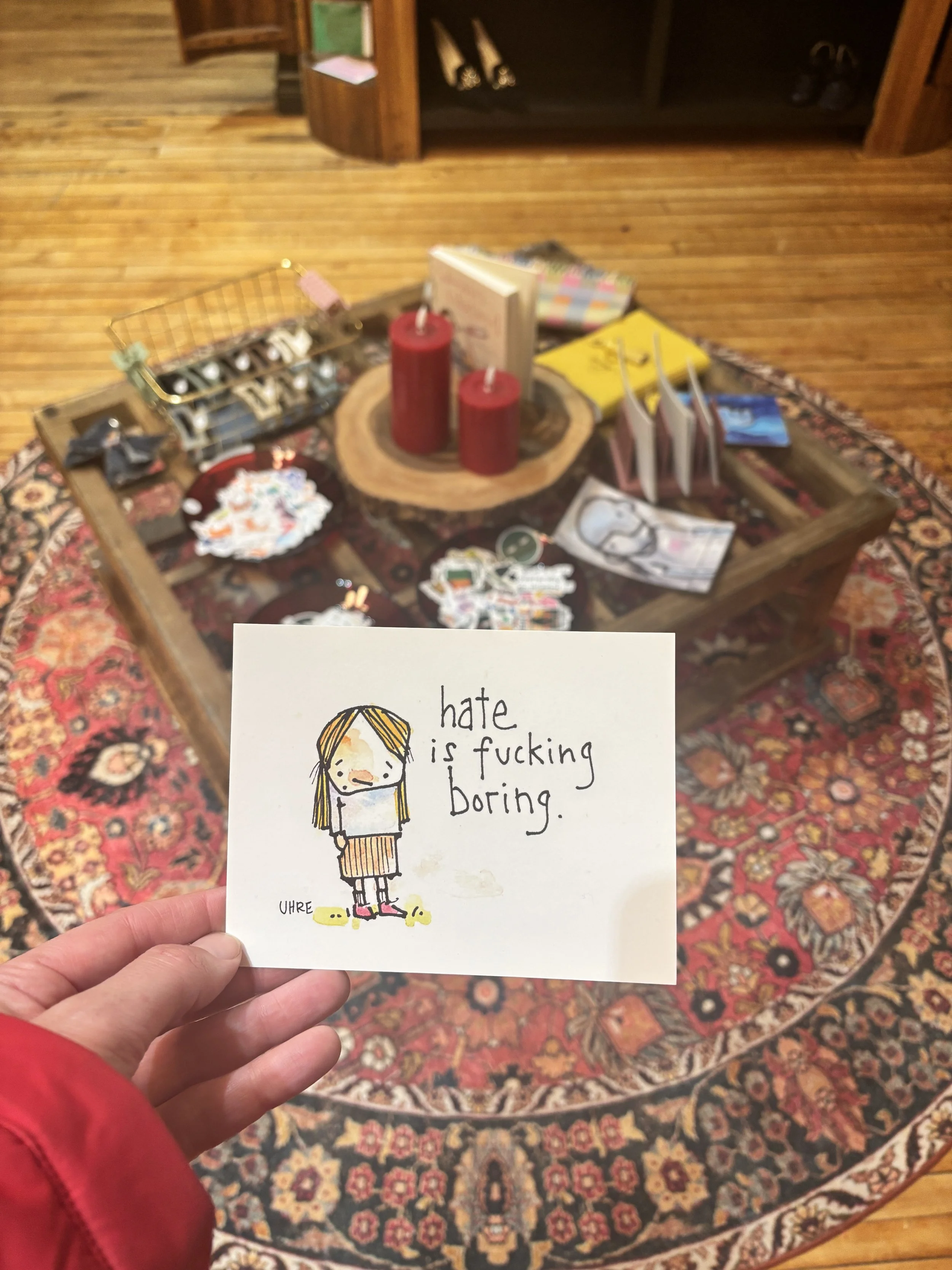 Postcards by MARK UHRE