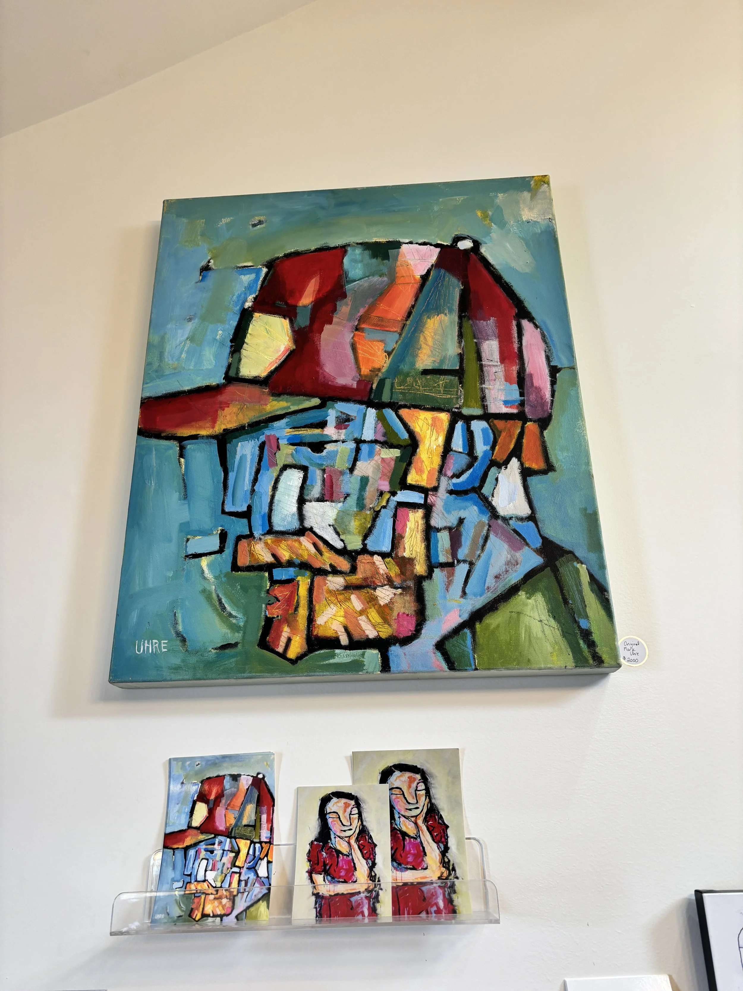 Artwork, cards and postcards by Mark Uhre