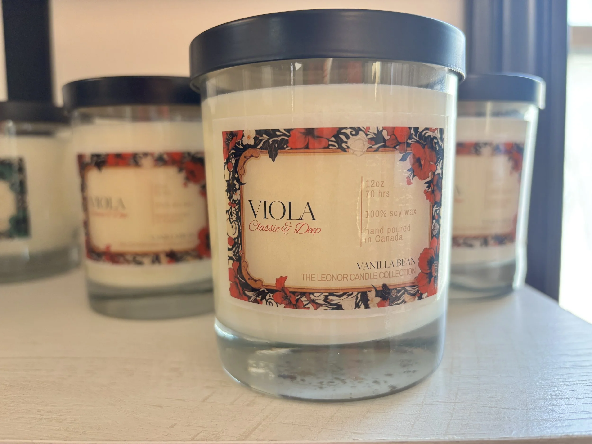 LIT AT THE LEONOR: Hand Poured Soy Candle collection honouring great Canadian Women