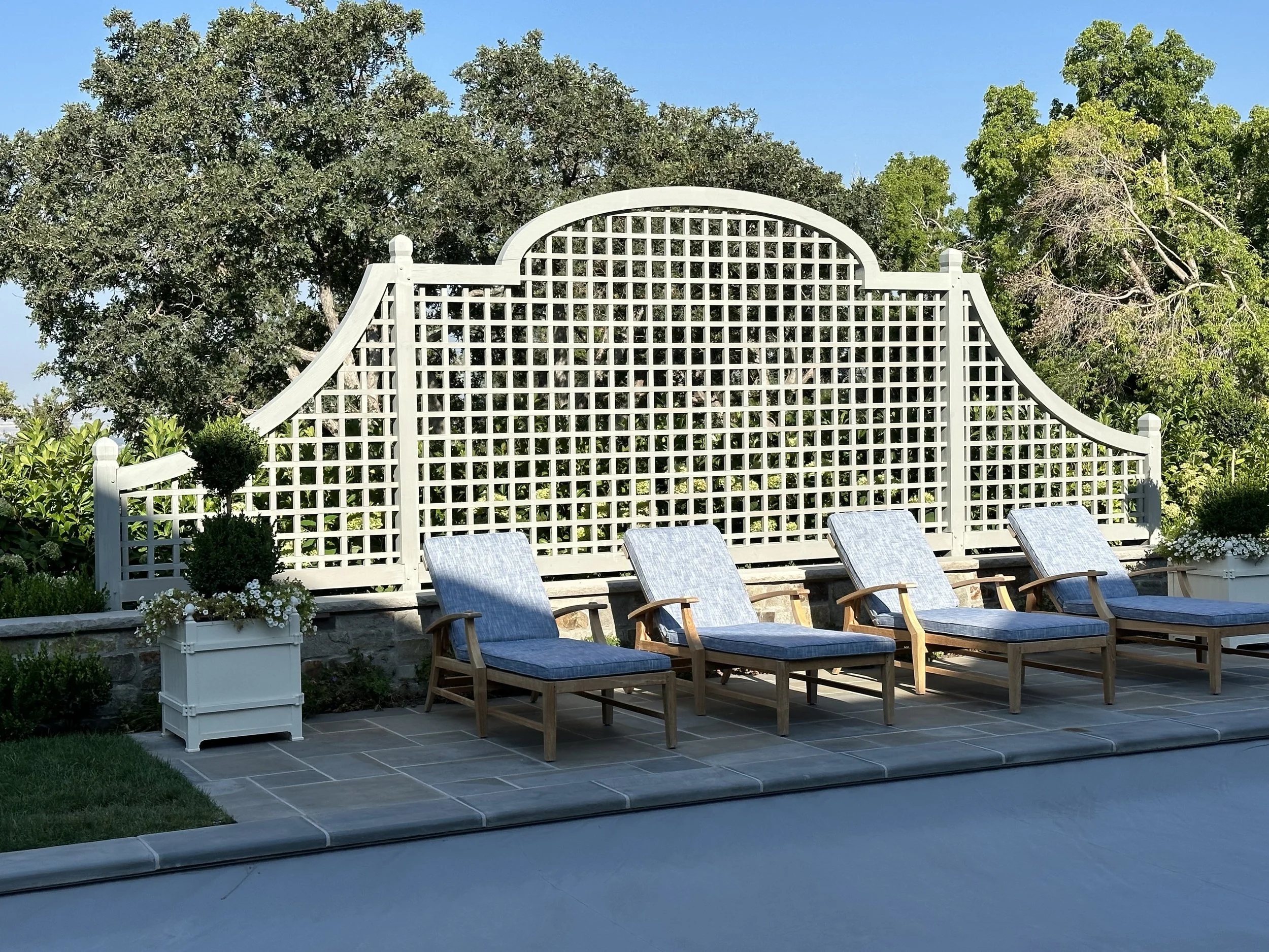 Backyard Trellace and Pergola install for pool and backyard.