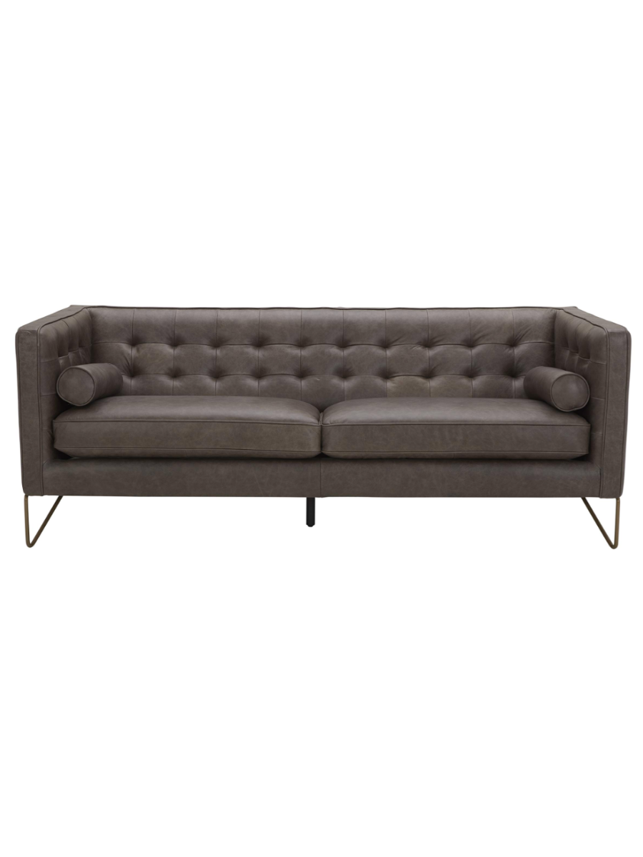 Deanna Leather Sofa