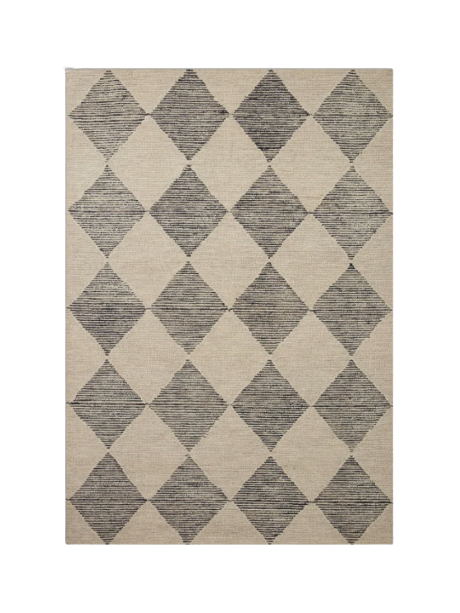 Checkered rug