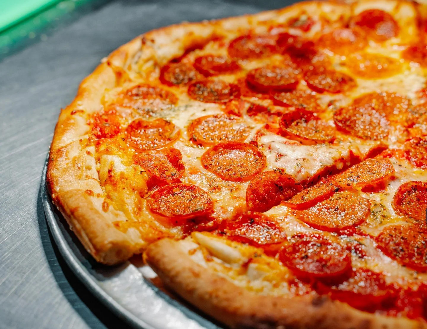 Monday's looking extra cheesy at Ghost Kitchen! 🍕👻

Classic cheese, loaded pepperoni, or a little bit of everything? We've got the slices to make your lunch break a whole lot better.

Stop by and grab a slice (or two) to start your week off right!
