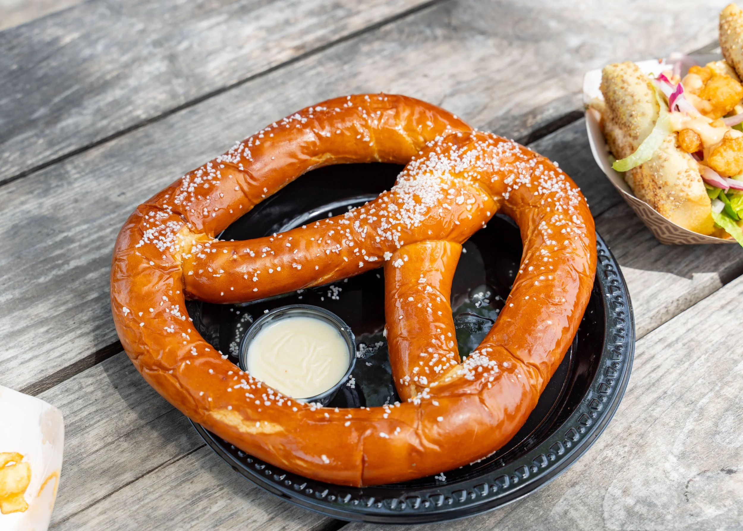 Not Your Mamala's No Chics Here Bavarian Pretzel