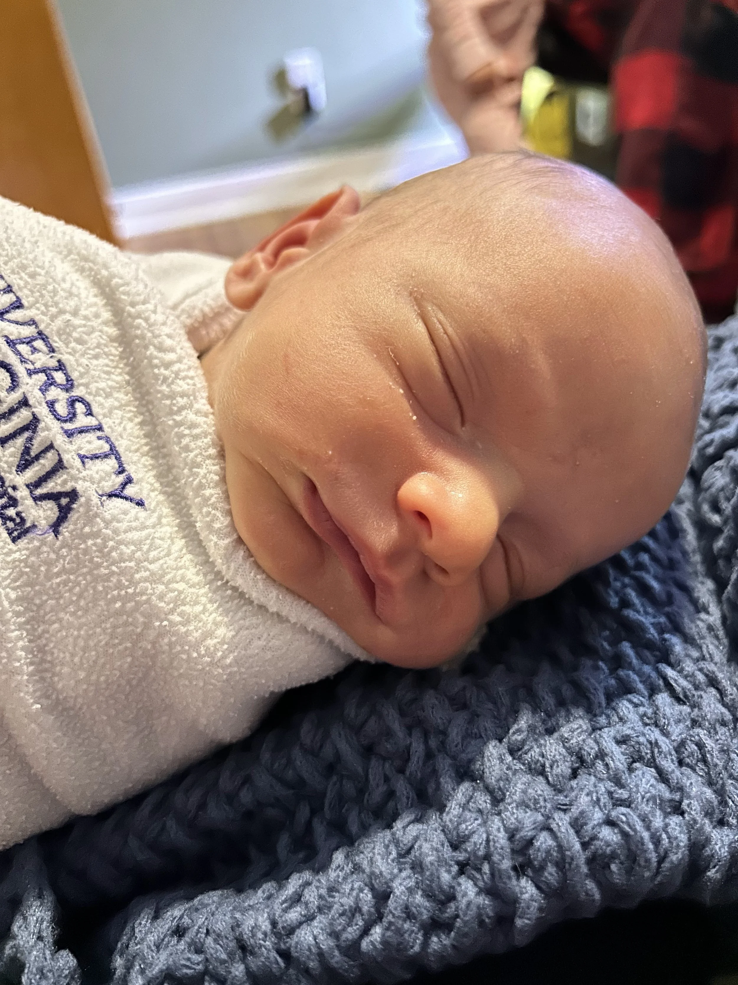 Charlottesville doula newborn baby