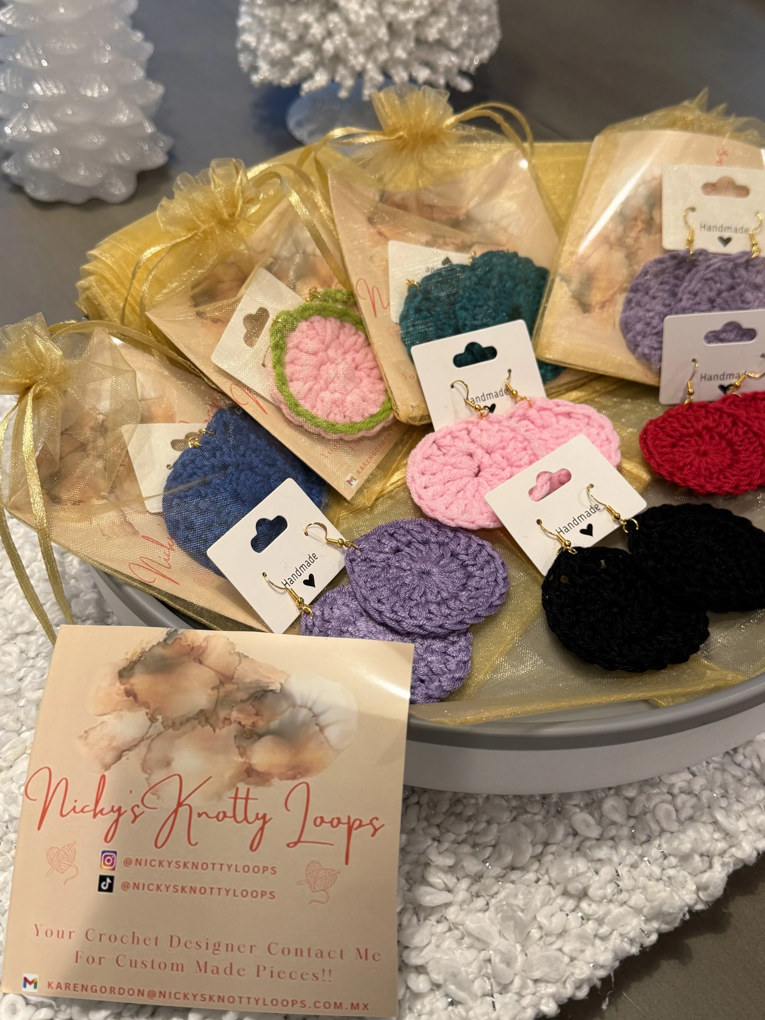 Cute Crochet Earrings