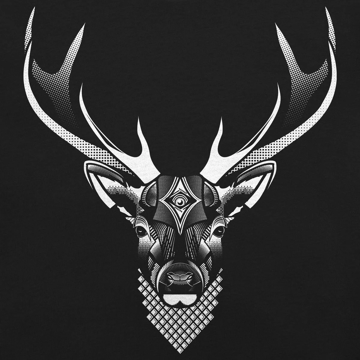 King-Stag_by_fieldinspired_white-on-black-printed-tee.jpg