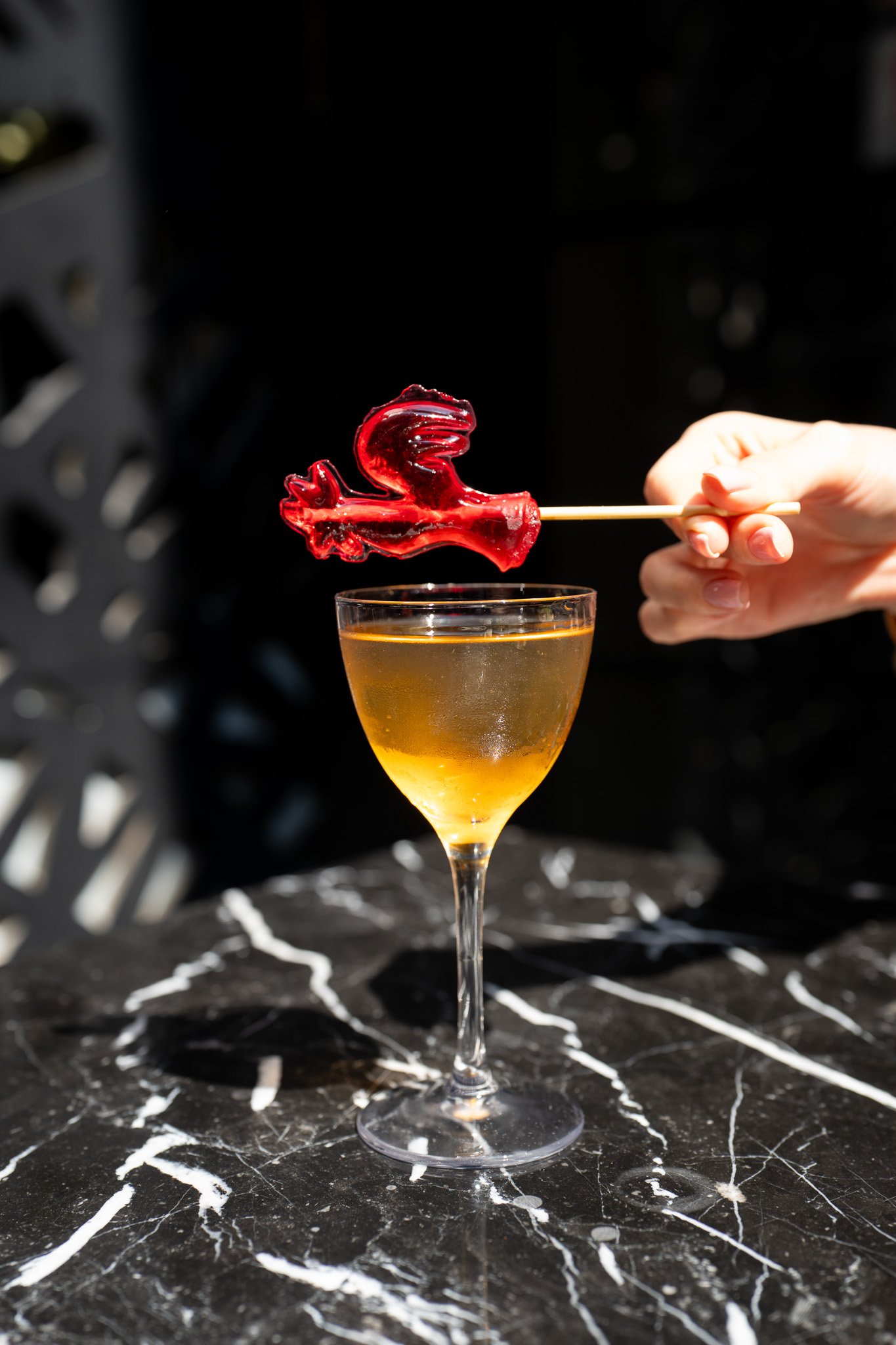 unique cocktails in london paired with shisha and delicious food 