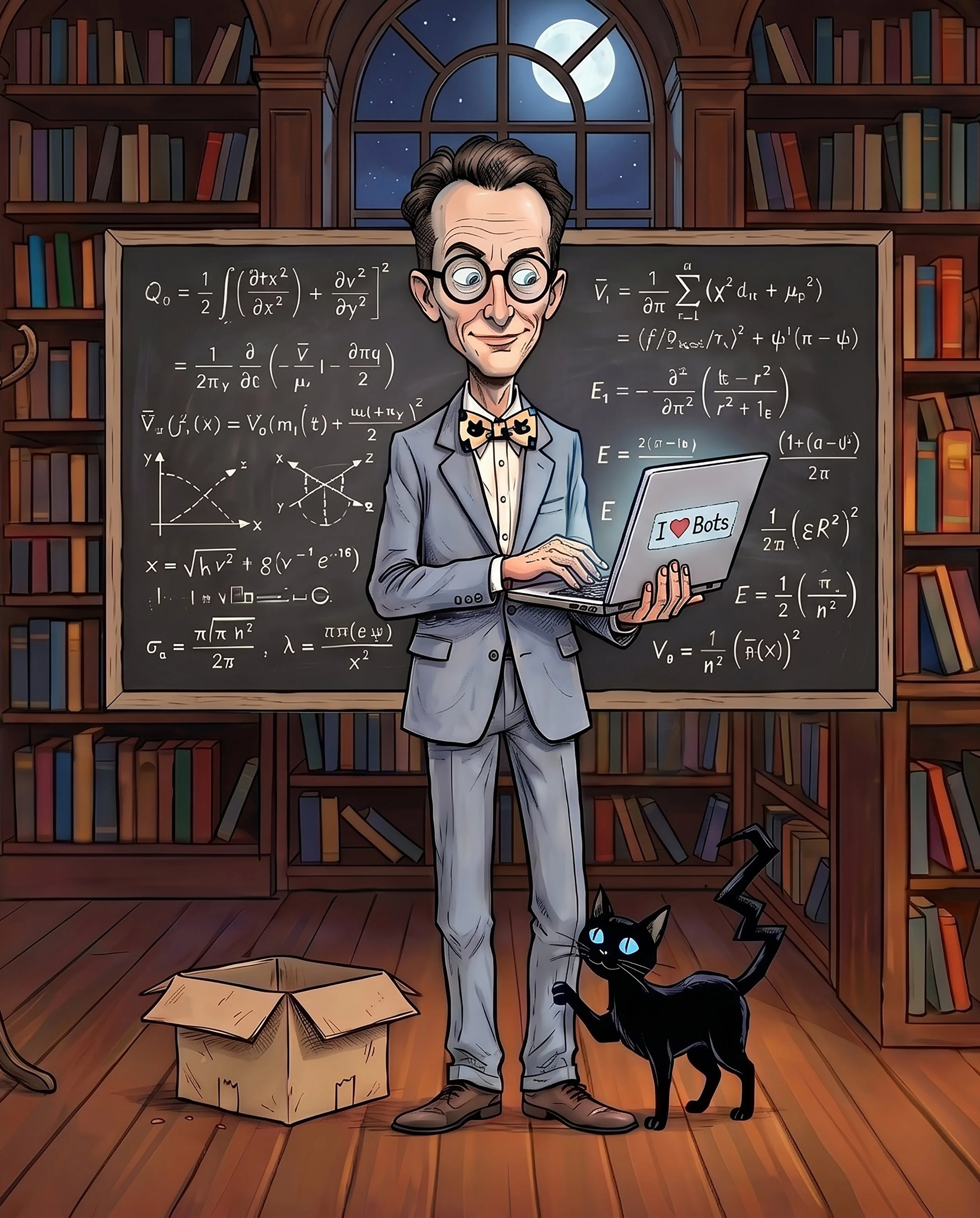 Schrödinger's Bot: The Thought Exercise
