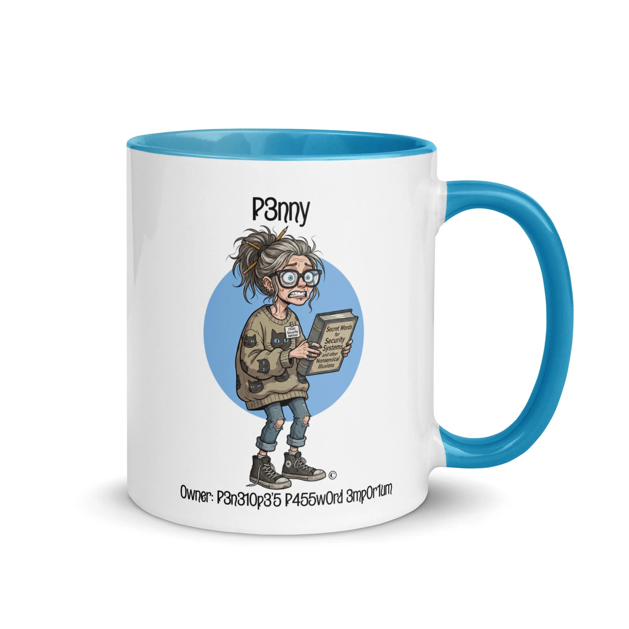 Penny Mug: Cybersecurity is her thing! - $24.99