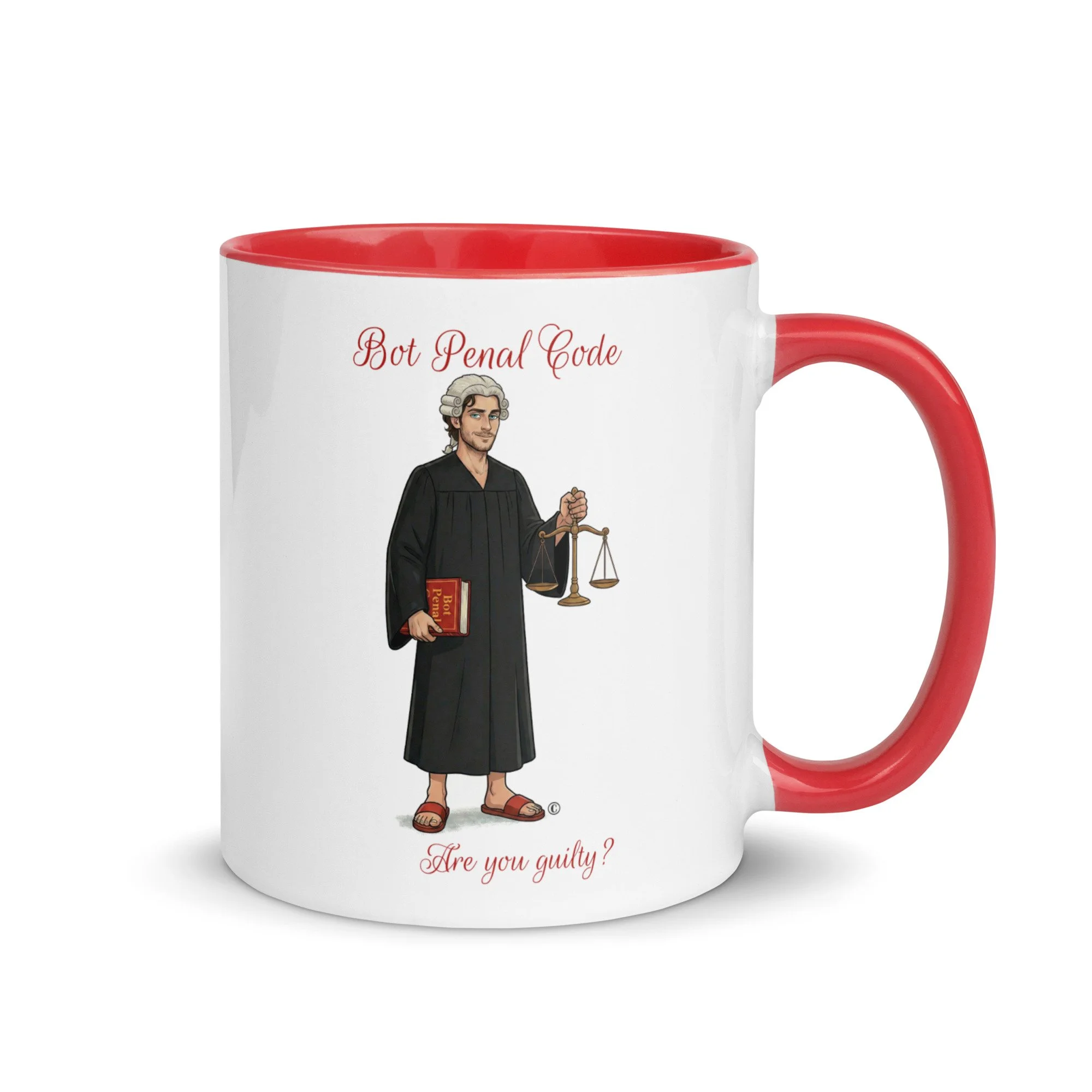 Bot Penal Code Mug: Are you guilty? - $24.99