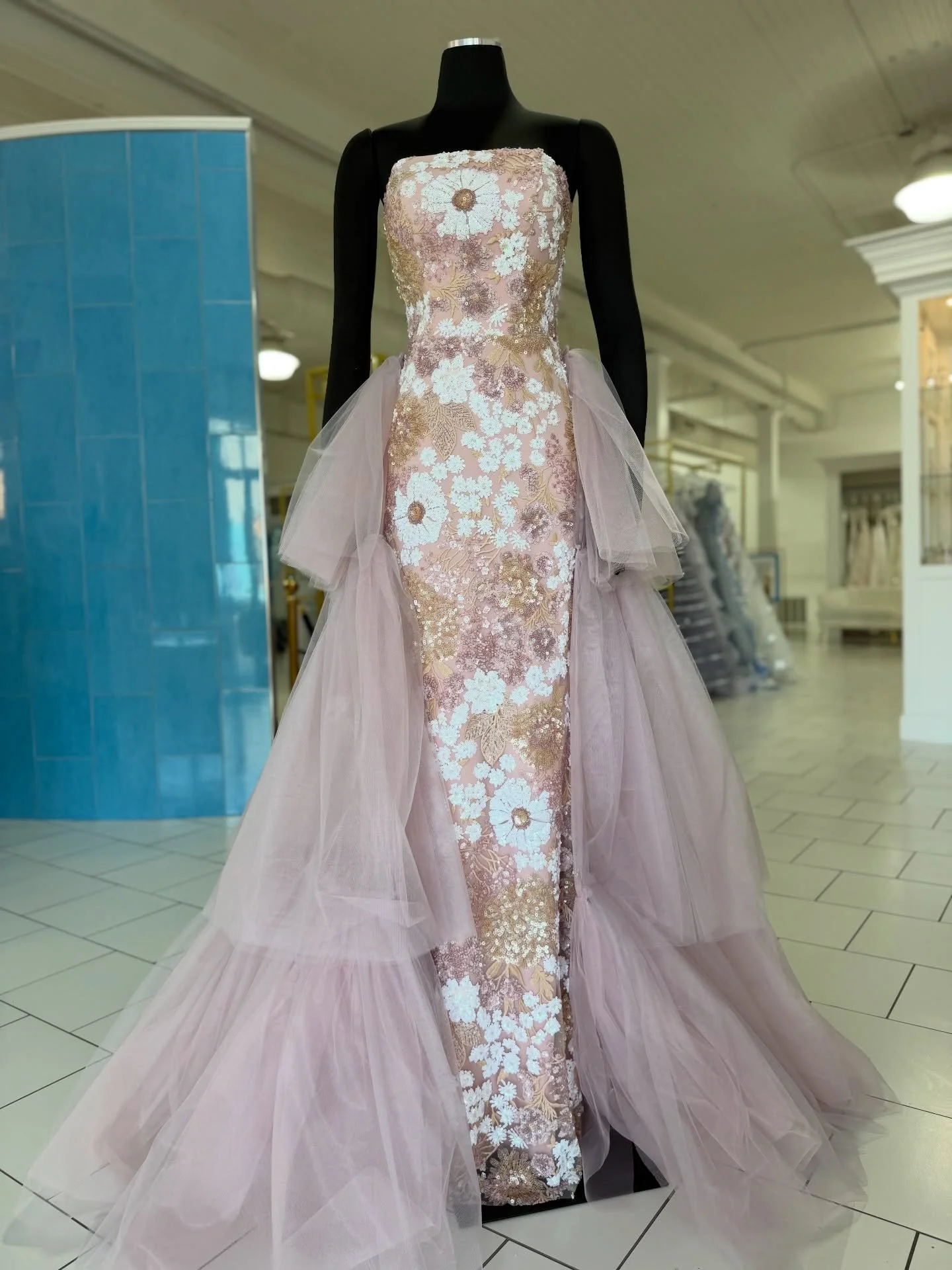 Why would you wear a dress that anyone else could have, when you can have a true one of a kind meant only for you? Come see our incredible collection of custom one of a kind gowns! #prom #promdress #promgown #formal #formalwear