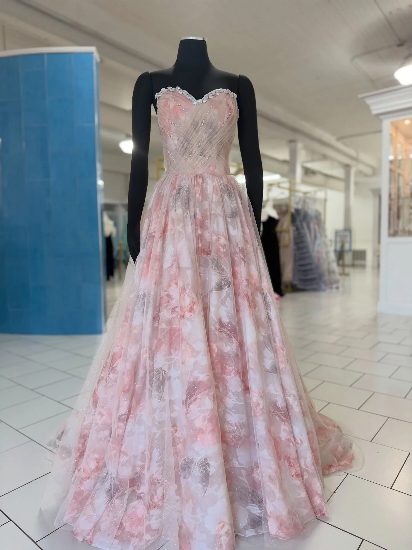 We are here, fully stocked, and waiting for you! A brand new shipment of one of a kind gowns just arrived; pieces you&rsquo;ll find nowhere else in the state. Come let us make your dress dreams come true! #prom #promdress #pageant #formal #formalwear
