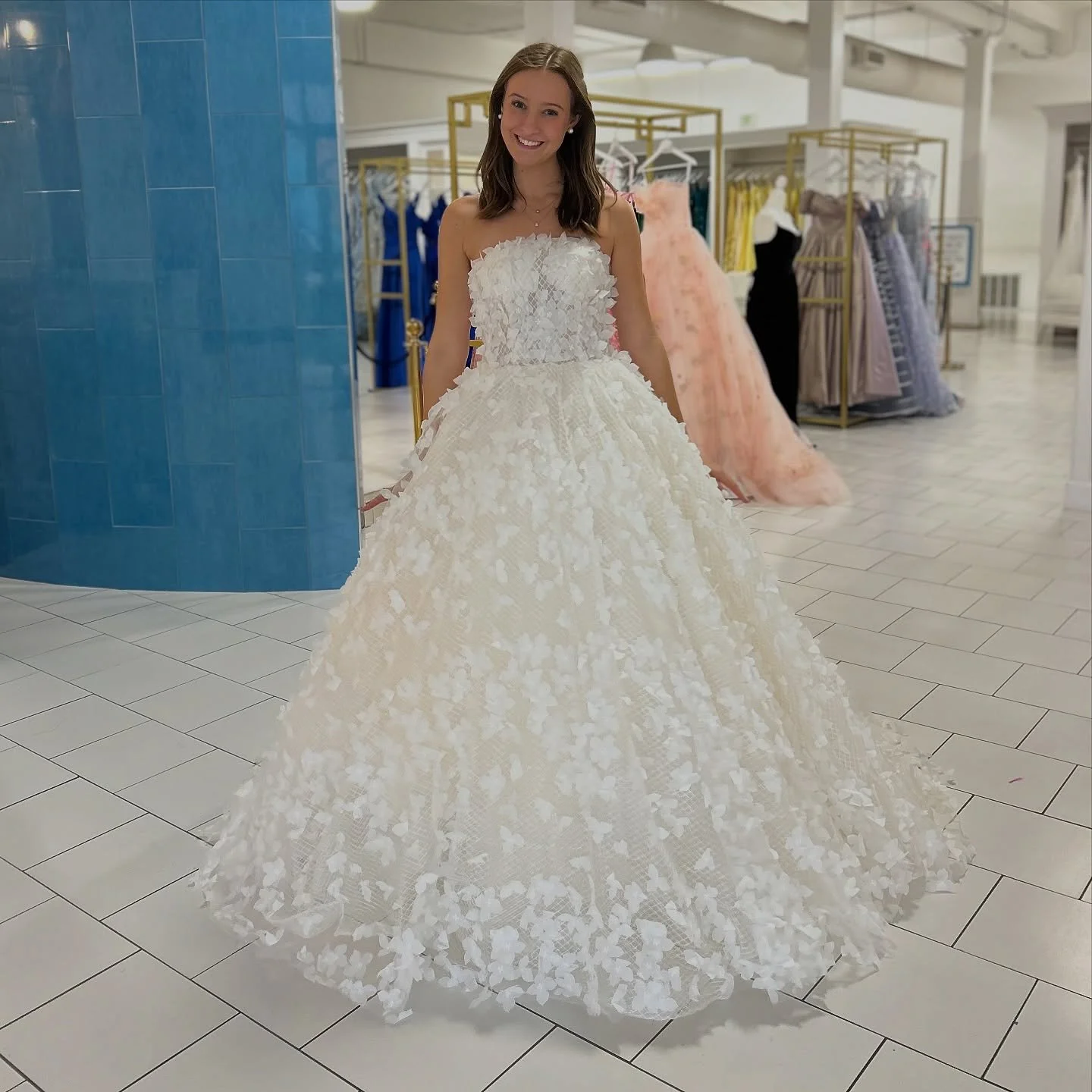 Okay, we KNOW it&rsquo;s almost prom day. But we still have your perfect gown. Yes. YOURS! Come get her ! #prom #promdress #promgown #formal #formalwear