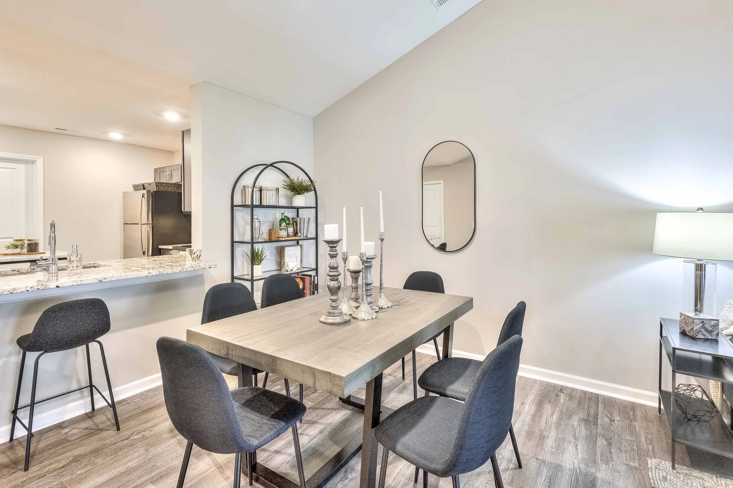 The Residences at Eastwood | Apartment Homes in Reynoldsburg, OH | Dining Area and Kitchen