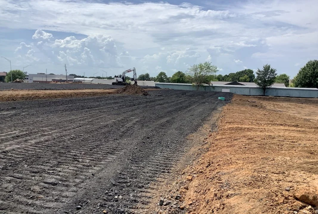 Mass grading and moisture conditioned subgrade preparation for Warren Clinic site development project in Coweta Oklahoma