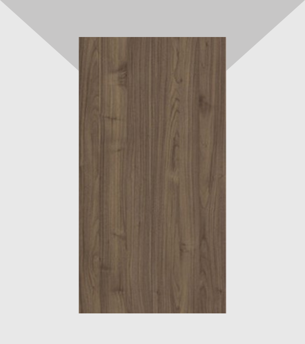 A vertical wooden door with a natural wood grain finish.