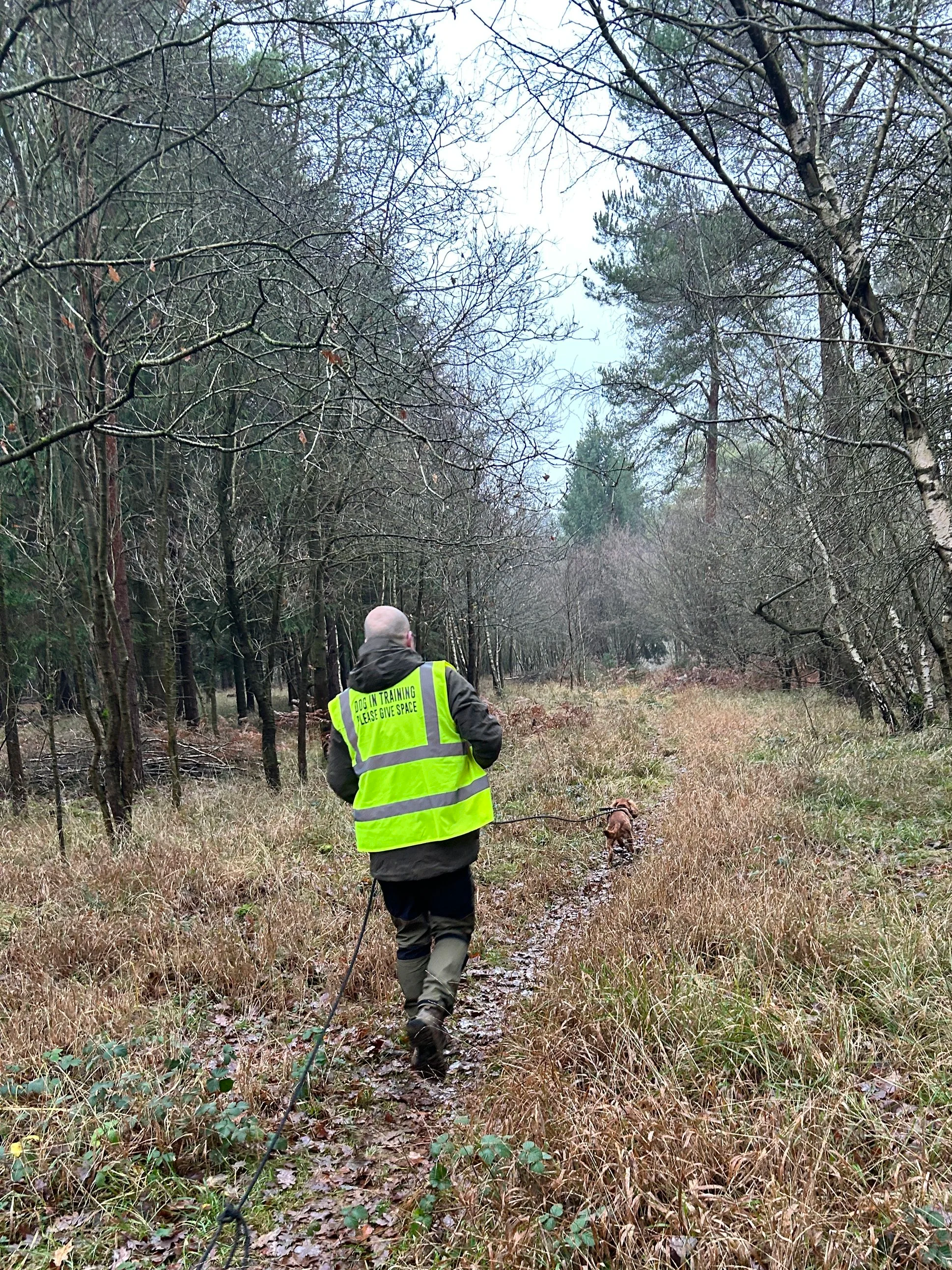 A client on our two day trailing workshop