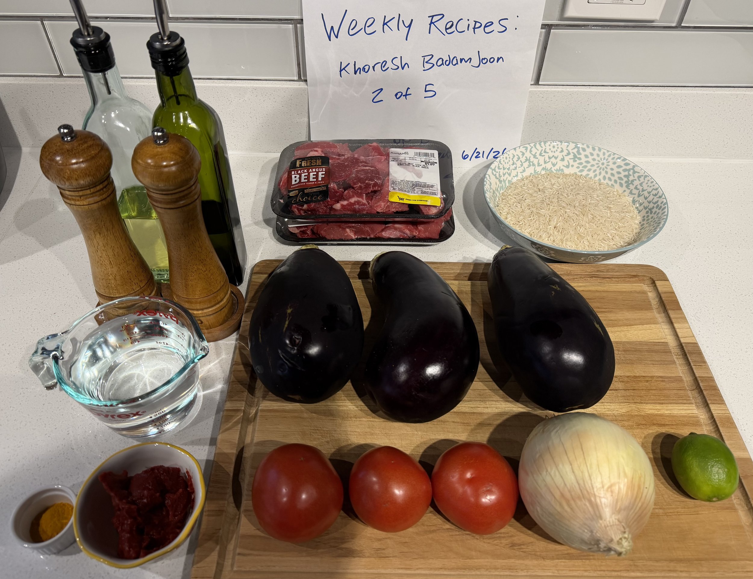 Weekly Recipes - 2 of 5: Khoresh Bademjan🇮🇷