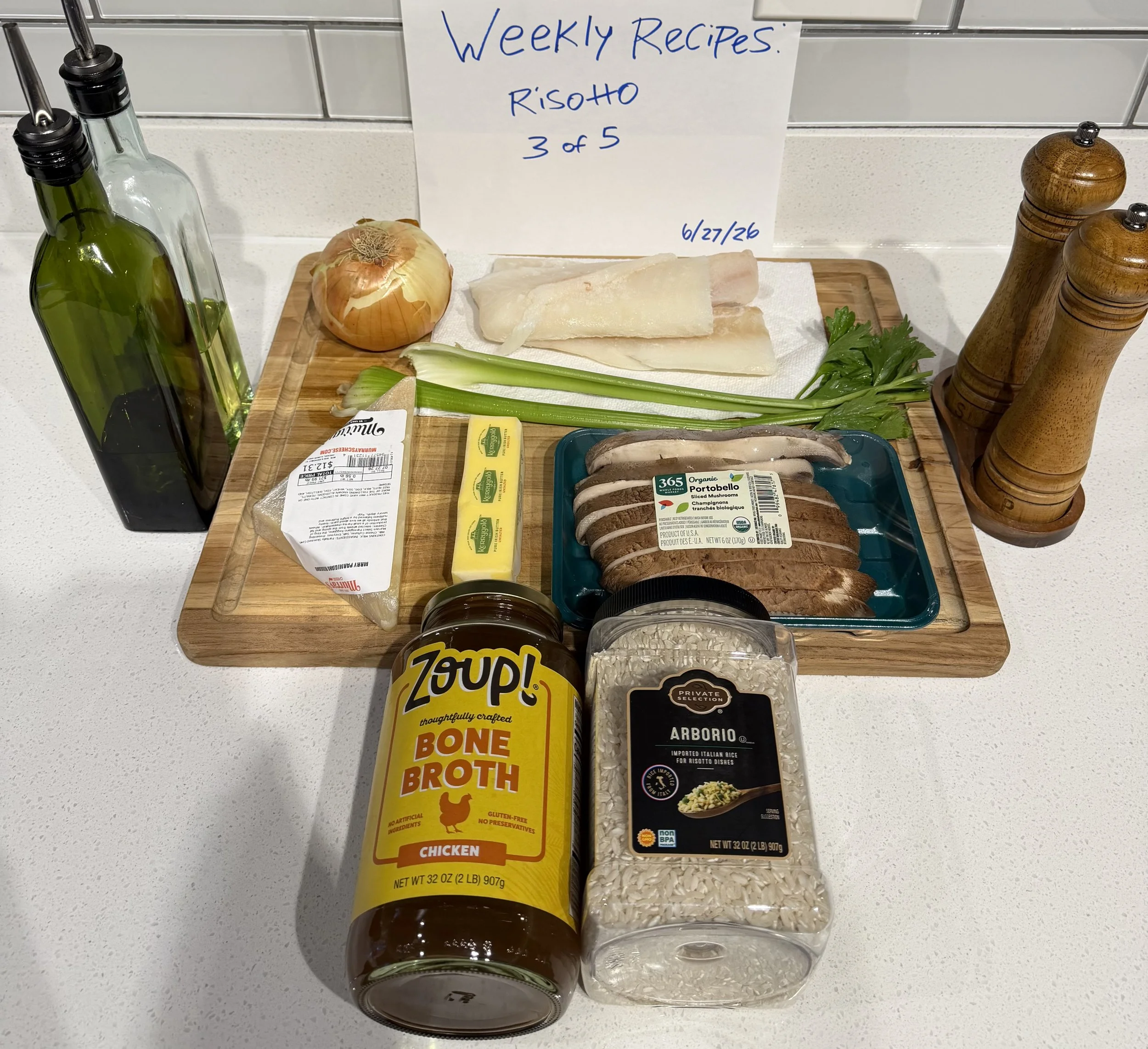 Weekly Recipes - 3 of 5: Risotto🇮🇹