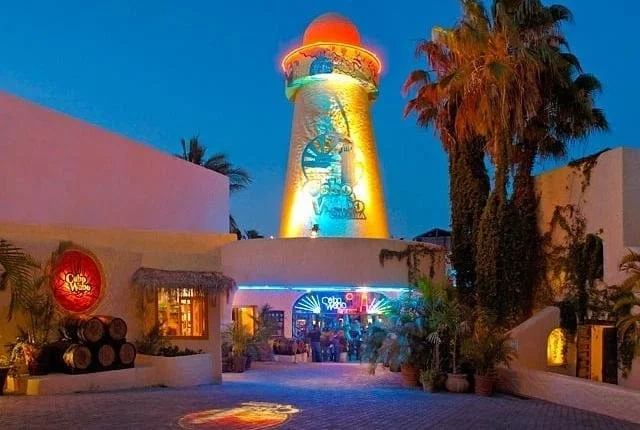 Outside of Cabo Wage you have see the logo on their lighthouse looking entry way. Vacation Rentals Cabo Villa Las Estancia Penthouse 2801 Amigas Holdings